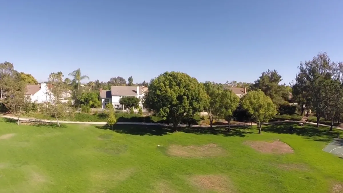 Public trail and hills in Laguna Hills, CA near homes served by a Laguna Hills plumber